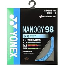Amazon | ヨネックス YONEX ガット バドミントン用 ナノジー95 単張り