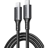 UGREEN USB Type Cケーブル【100W/5A PD3.0対応 超急速充電 1M】usbc ケーブル ナイロン編組 E-markerチップ内蔵 高速データ転送 Galaxy S24/iPhone 15/iPad/MacBook/Switc