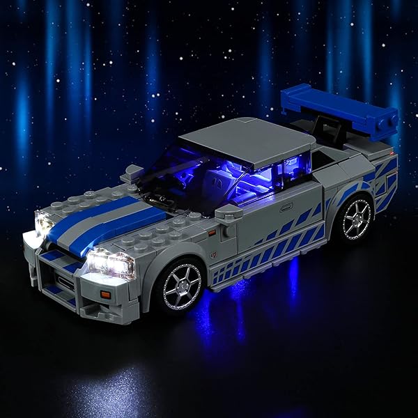Amazon.co.jp: BrickBounty LED ライトセット、スカイライン GT-R (R34 