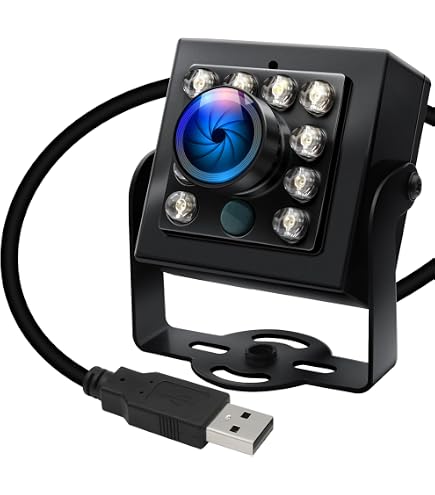 Amazon.co.jp: ELP 高速USBカメラ、1080P/230fps、4K/60fps、12MP