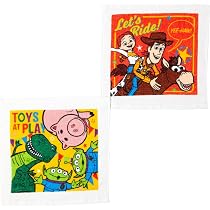 Amazon｜丸眞 ハンドタオル ハンカチ 2枚組 トイ・ストーリー スター