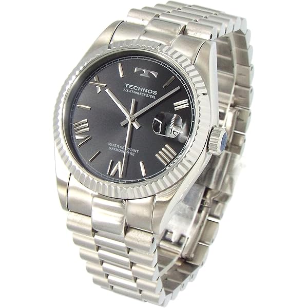 Amazon.co.jp: [テクノス]TECHNOS 腕時計 デイト T6C10SI : ファッション