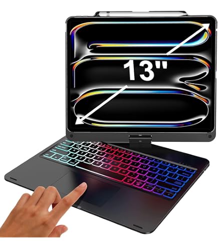 Amazon.co.jp: doqo キーボードケース iPad Pro 13インチ (M5 2025