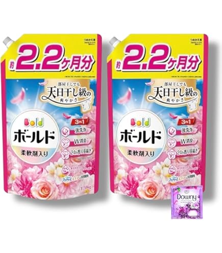 Amazon | ボールド 洗濯洗剤 液体 プレミアムブロッサム 詰め替え 780g