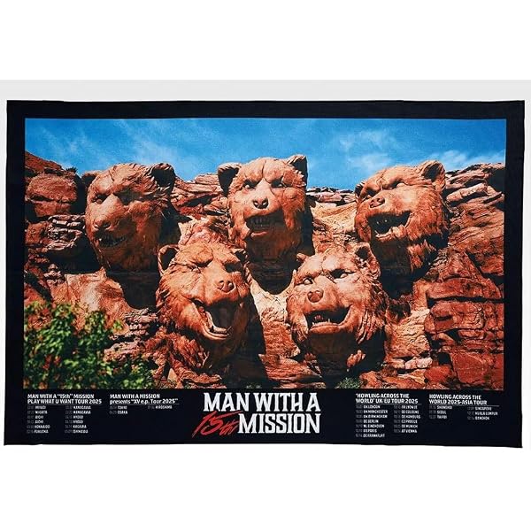 Amazon.co.jp: MAN WITH A MISSION マンウィズアミッション マンウィズ
