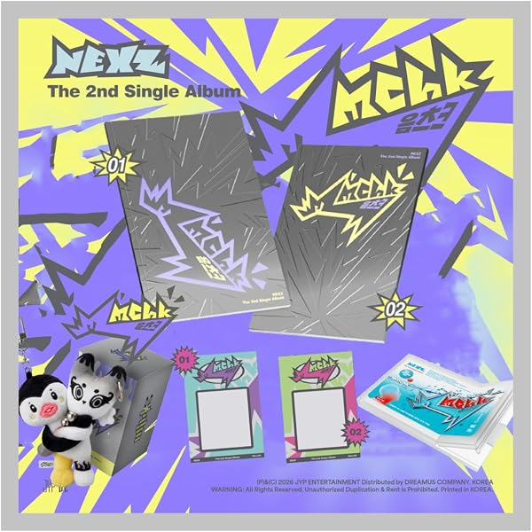 Amazon.co.jp: NEXZ Mmchk 2nd Single Album Full 6 Version Set