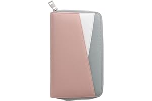 [KYOWARABE] 通帳ケース 通帳 ケース 磁気防止 通帳入れ 【見た目以上の収納力×選べる18カラー×通帳ポケット8カートケース12】