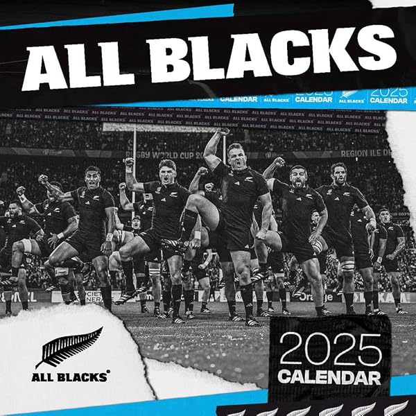 Amazon.co.jp: ラグビー・NZオールブラックス公式 2026年 カレンダー