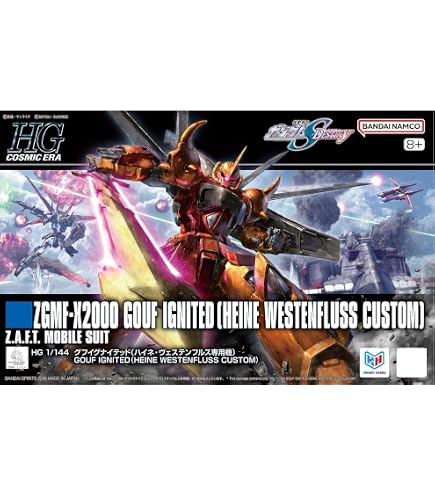 Amazon | HG 1/144 ZGMF-2000 グフイグナイテッド (量産機) (機動戦士