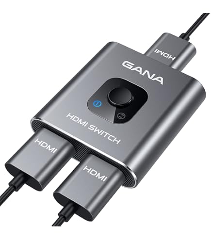 Amazon | HDMI切替器【4k@60hz】HDMI分配器、GANA双方向 hdmi