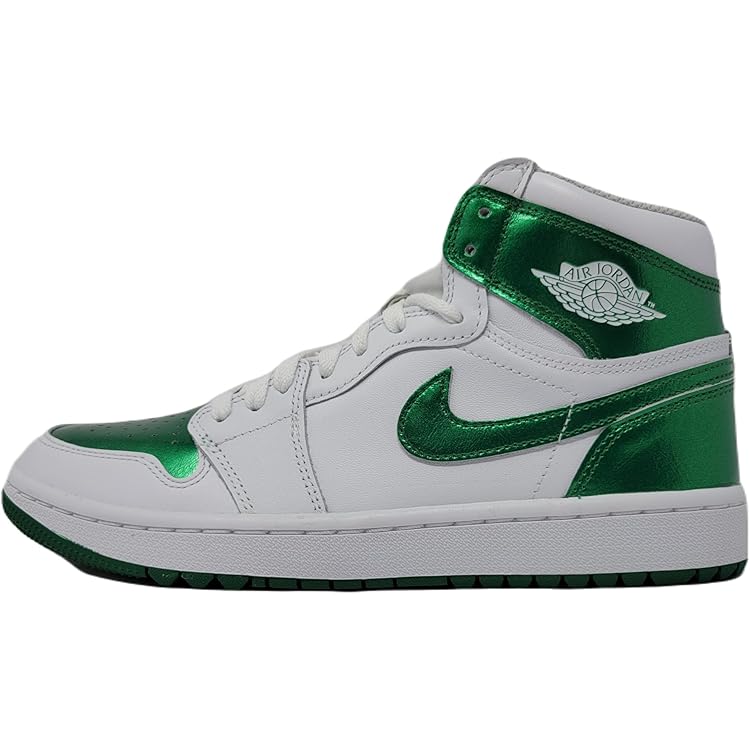 Amazon | AIR JORDAN 1 HIGH GOLF Metallic Pine Green ナイキ