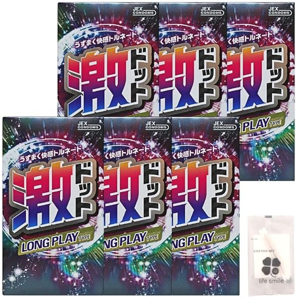 Amazon | 【6箱セット】ジェクス 激ドット ロングプレイ 10個入