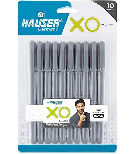 HAUSER 水性ボールペン替芯 Amazon | Hauser 777 水性ボールペン 詰め替え 6 パック ブラック