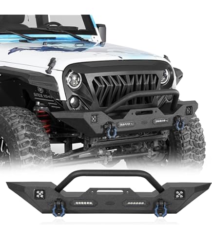 Amazon | Hooke Road Wrangler JK フロントスキッドプレートバンパー