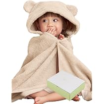 Amazon.co.jp: [ケラッタ] 今治タオル バスポンチョ 出産祝い ベビー