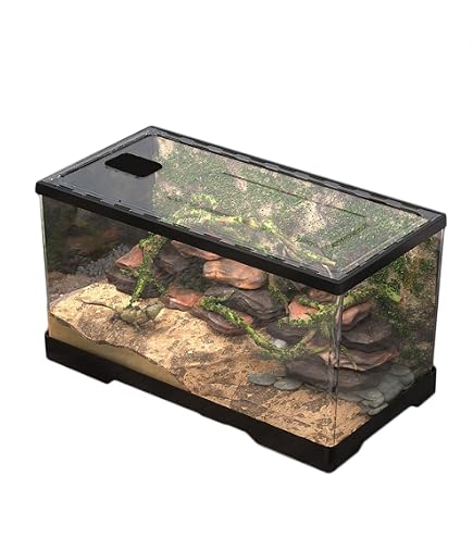 Amazon | 爬虫類 ケージ レオパ ケージ 60x40x40cm 木製飼育ケージ