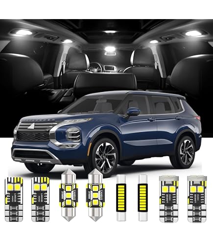 For Mitsubishi Outlander ES LS T20 21 Led White Reverse Light Bulbs