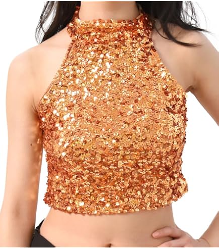 ５点　スパンコール　トップス　ダンス Amazon.co.jp: FaFaDance スパンコール チュニック トップス 五分袖