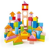 Amazon | Hape(ハペ) ヨーロッパのカラフルつみき101 E8247 1歳