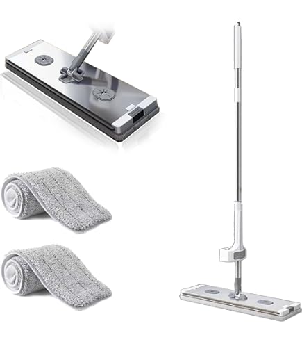 Amazon｜RULA 自絞水 多機能 モップ ハンズフリー洗浄 乾湿両用 フロア