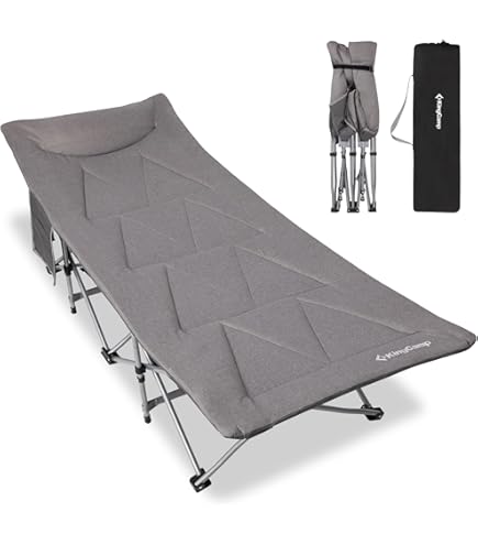 Amazon.co.jp: KingCamp サマーベッド 折りたたみベッド コット