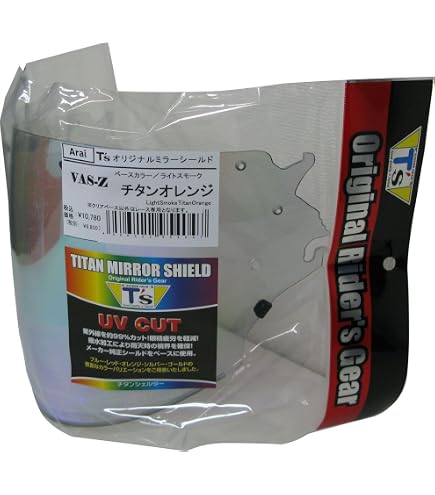 Amazon | T's ミラーシールド Arai VAS-Z ブローシールド スモーク