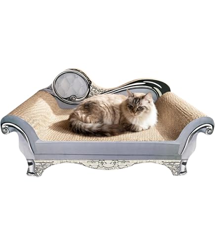 Amazon | 猫 爪研ぎ 段ボール ソファ 猫爪とぎベッド ソファ型爪とぎ
