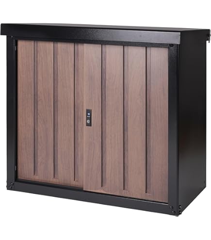 Amazon.co.jp: グリーンライフ 物置 収納庫 屋外 小型【日本製】棚板1