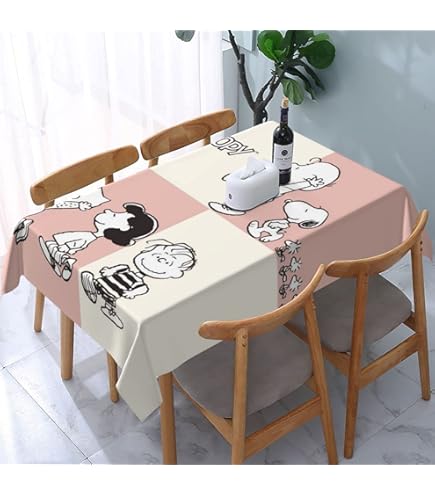 ピーナッツ　スヌーピー テーブルクロス 120x150cm ピーナッツスヌーピー テーブルクロス 120x150cm