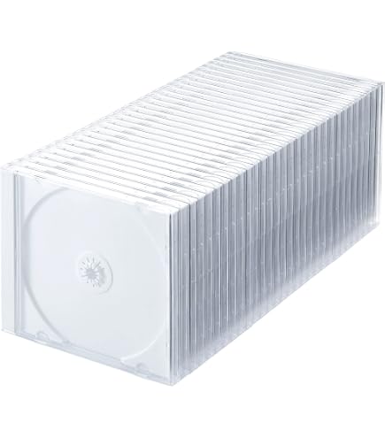 Amazon.co.jp: BCW クリアCDジュエルケース - 10個パック | 標準