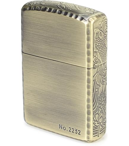 ☆新品未使用☆鯉魚躍龍門 Zippo 真鍮製 ライター ジッポー オイルライター Amazon.co.jp: ジッポー(Zippo) ライター アーマー 鯉 防風 真鍮