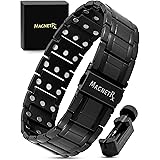 MagnetRX® 3X Strength Titanium Magnetic Bracelet – Magnetic Bracelets for Men – Premium Fold - Over Clasp & Adjustable Length