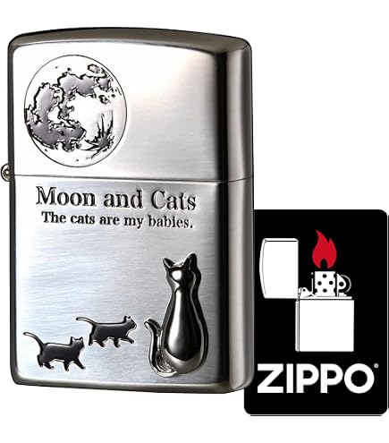 Amazon.co.jp: ZIPPO(ジッポー) ライター マルカイ キャットシリーズ 