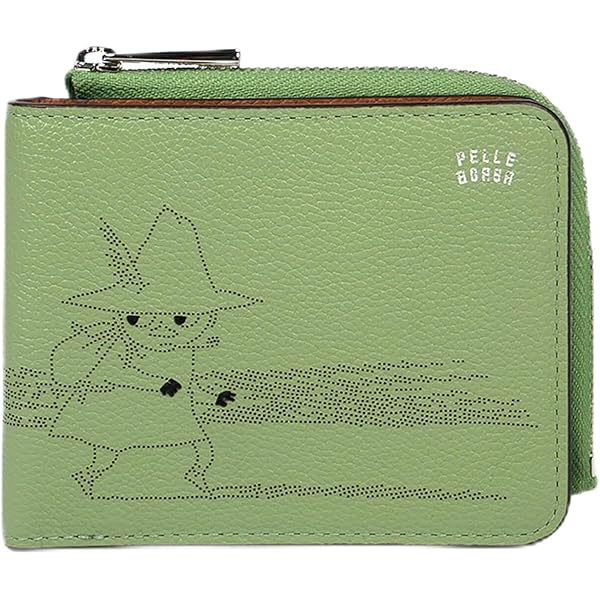 Amazon | [キソラ] ムーミン 二つ折り財布 刺繍シリーズ