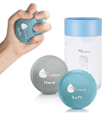 Amazon | 【正規品】英国ResultSport ストレスボール 2個セット 握力