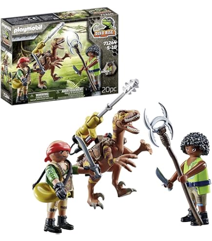 PLAYMOBIL Dinos 70507 - Archeologo con Uovo di Dinosauro
