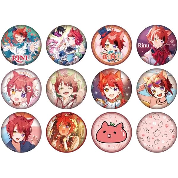 Amazon.co.jp: for すとぷり 缶バッジ セット 6個セット 缶