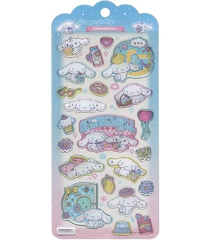 Amazon.co.jp: シナモロール[シールシート]4サイズステッカー 4SIZE