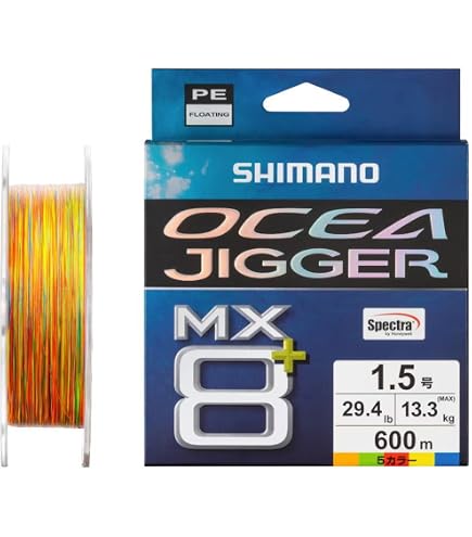 Amazon.co.jp: シマノ(SHIMANO) オシアジガー MX8+ PE 600m LD-O98Z 3