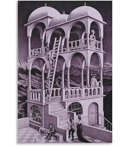 Amazon.co.jp: M.C.エッシャー M.C. Escher (Drawing Hands) アート