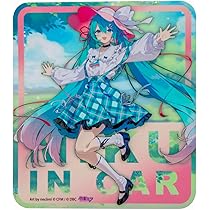 Amazon.co.jp: 初音ミク MIKU IN CAR ステッカー(CANBUS 2025ver