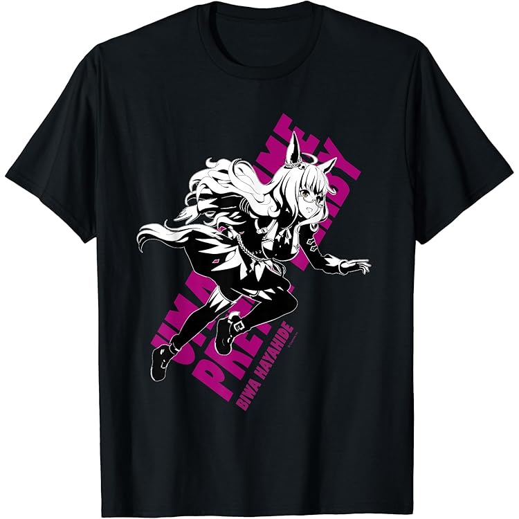 Amazon | ウマ娘 プリティーダービー エアシャカール Tシャツ | T