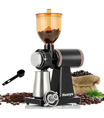 Amazon.co.jp: HOYZHDQ コーヒーミル 電動 電動コーヒー