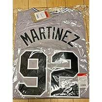 ★新品未使用★#92 マルティネス ホーム用レプユニチャンピオンエンブレム付 L 新品未開封】門脇誠 闘魂レプリカユニフォーム チャンピオン