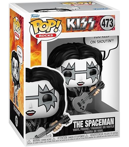 Funko PoP! Kiss - Alive II Tour 1978 Vinyl Figure, 10 cm Height
