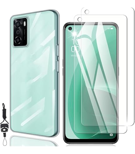 Amazon | 【2枚セット】 For OPPO A55s 5G ガラスフィルム オッポ A55s