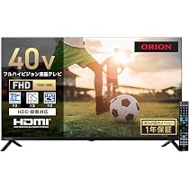 Amazon.co.jp: オリオン 40V型 フルハイビジョン液晶テレビ 地デジ/BS