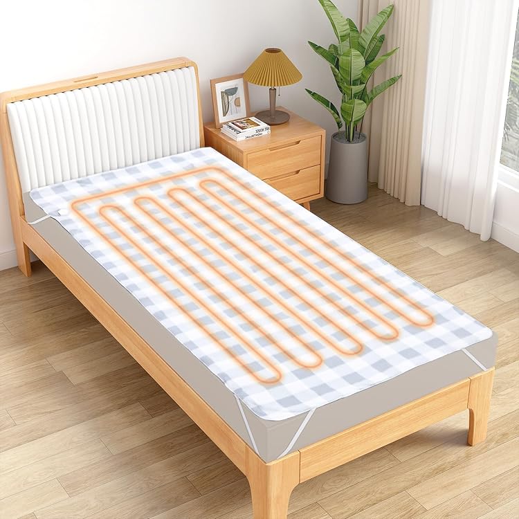 Amazon.co.jp : 温水マット 電気毛布 敷き シングル 115×195cm 【無