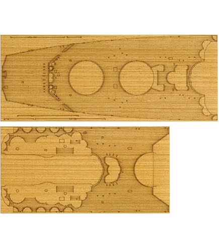 Amazon | モノクローム 1/200 日本海軍戦艦 大和 木製甲板セット