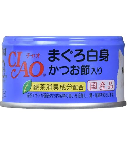 Amazon.co.jp: チャオ ホワイティ まぐろ白身 まぐろ節入り まぐろだし